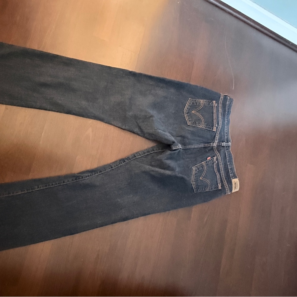 Levi's Jeans Women's 505 Straight Leg Blue Stretch Denim SIZE TAG NOT INCLUDED** - Picture 6 of 9